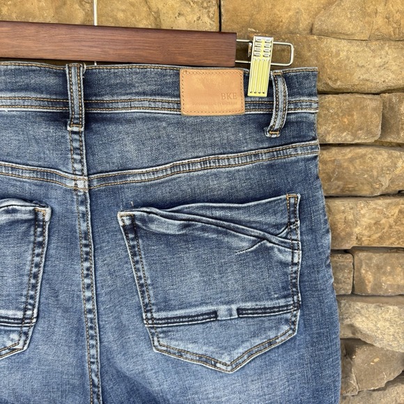 BKE Buckle Parker Women's Jean Shorts Blue Size 28 - Picture 4 of 5